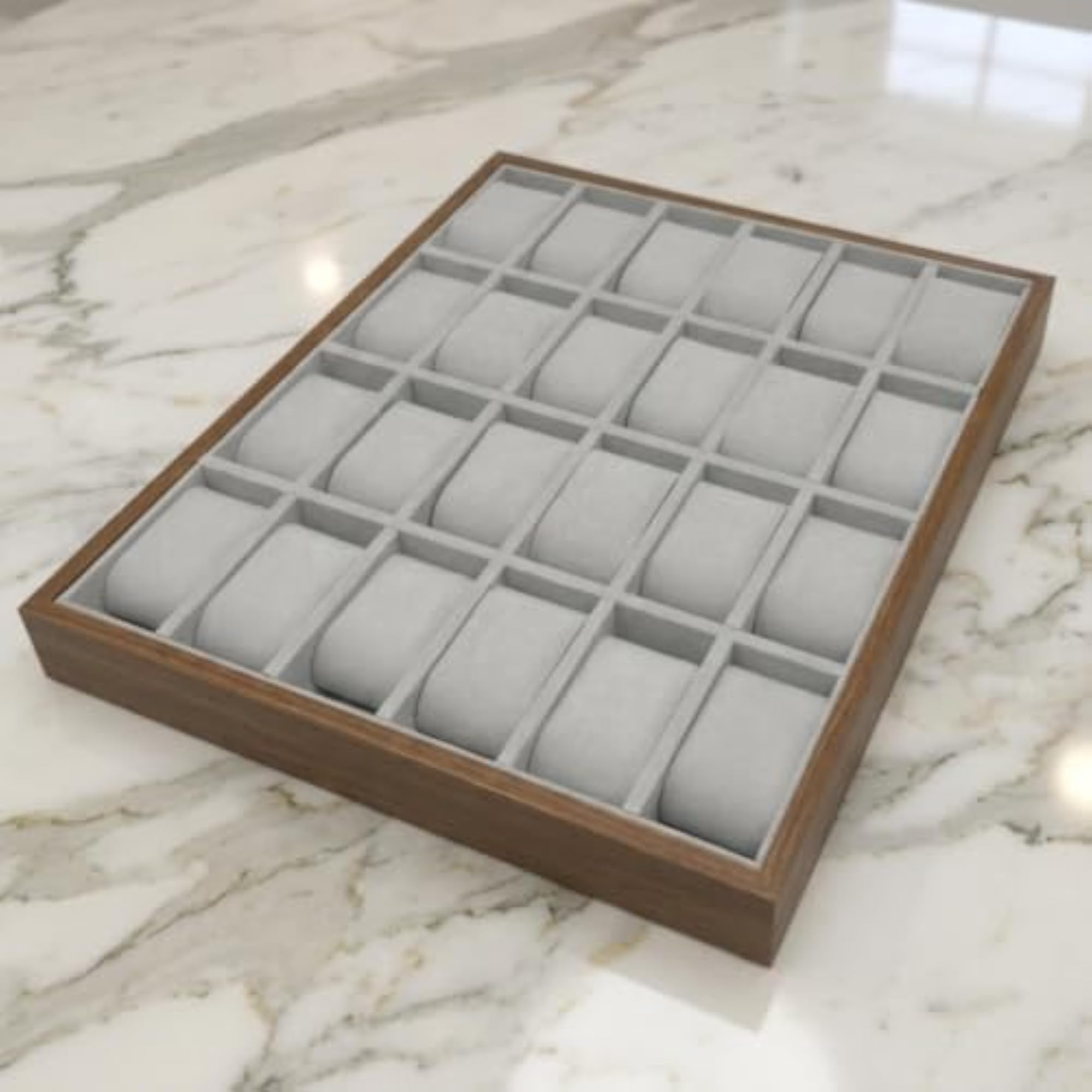 Walnut Watch Storage Box for Men